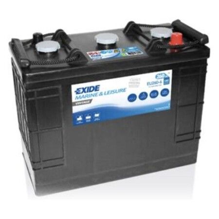 Batterie Exide Vintage EU260-6 6V 260Ah 1300A, vue trois quarts